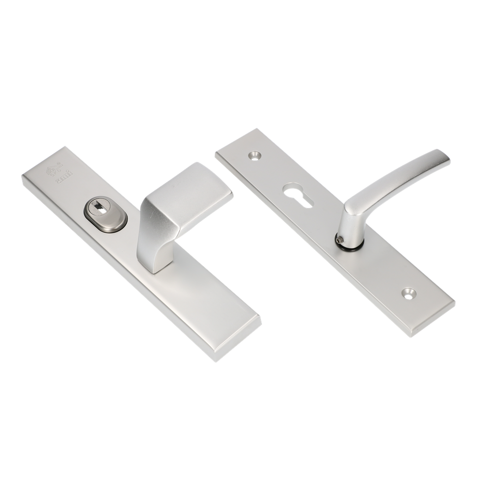 AMI Veiligheidsbeslag 251/50/15 Kt72Omk.Knop 144 Deurkruk 332 Profielcilinder 72 Omkeer F1 Deurdikte 38/42 Mm - 891351