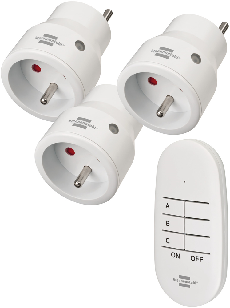 Brennenstuhl Comfort-Line Mini-Schakelaarset | 3x IP20 | FR 1507071