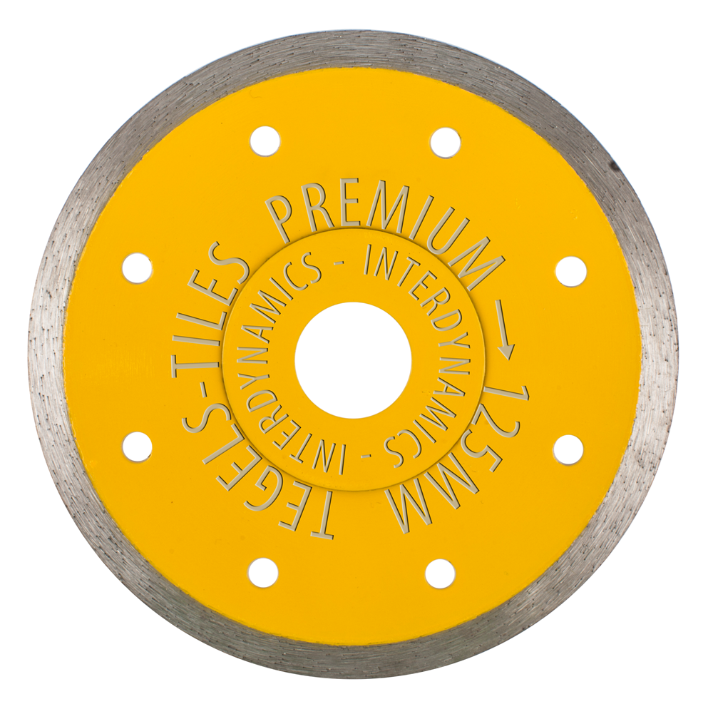 InterDynamics Tegel Premium diamantzaagblad 350mm, 30.0mm | 1 stuk - 637351