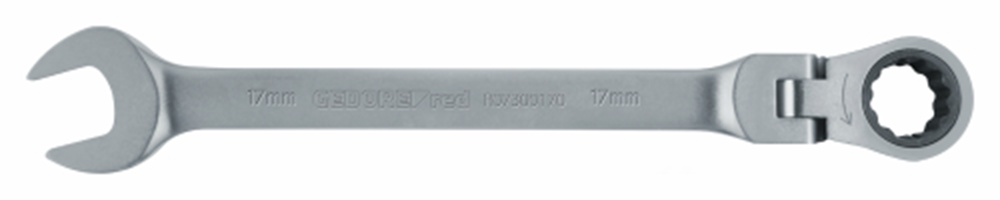 Gedore Ringratel-Steeksleutel met Kniegewricht | SW 17 mm | 231 mm - 3300883