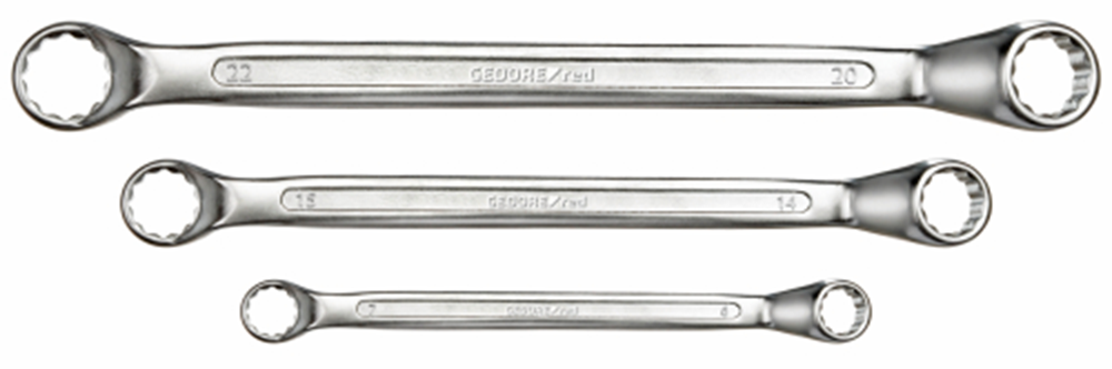 Gedore Ringratelsleutel-Set | SW 6-22 mm | 8-Delig - 3300926