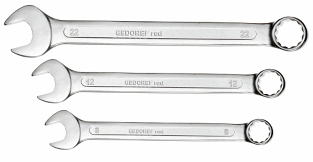 Gedore Ringsteeksleutelset | SW 6-22 mm | 12-dlg - 3300992