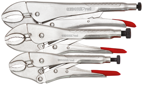 Gedore Red | R27202003 | Griptangset | 7", 10", 12" | 3-delig - 3301180