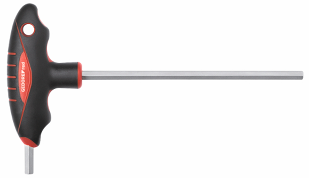 Gedore Haakse Stiftsleutel | 2C-T-greep | 6-kant | SW 3 mm - 3301275