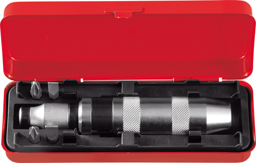 Gedore Red | R38004006 | Slagschroevendraaier-set | 1/2" | 6-delig - 3301399