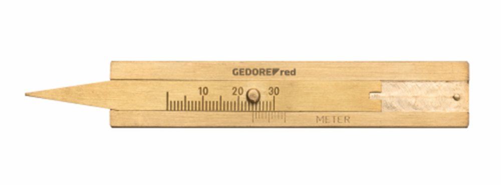 Gedore Profieldieptemeter | Messing - 3301552