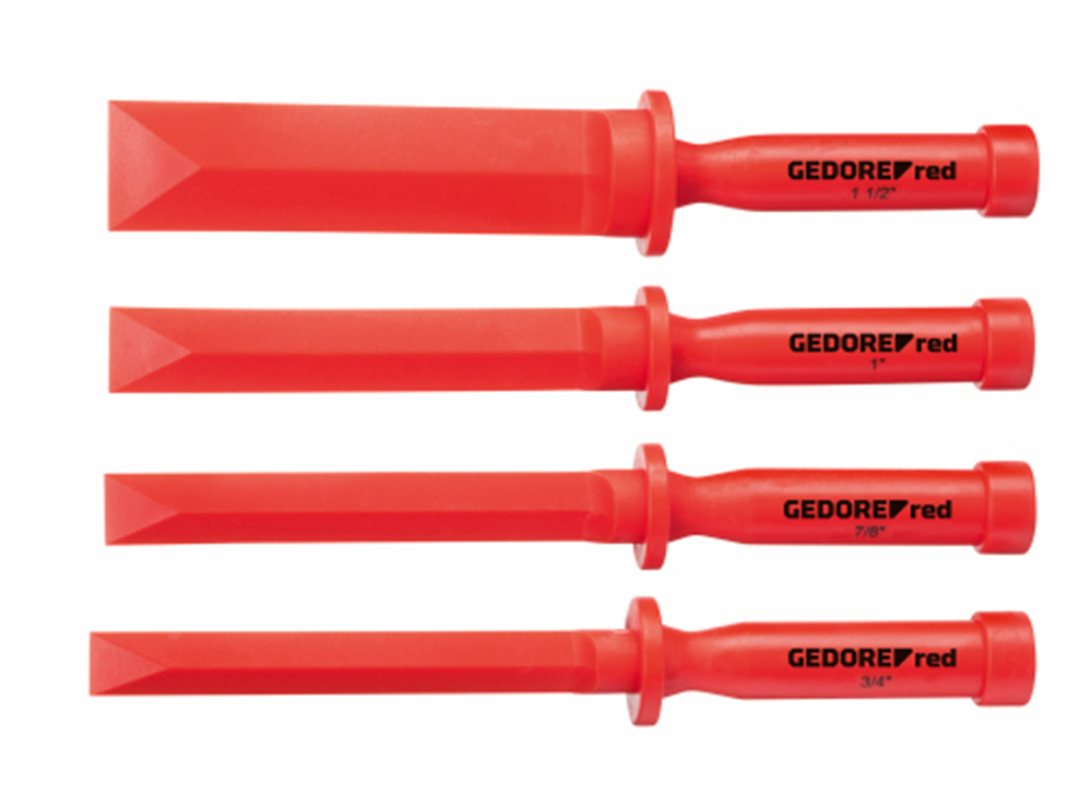 Gedore Kunststofbeitelset | B 3/4-1.1/2 | 4-dlg - 3301570