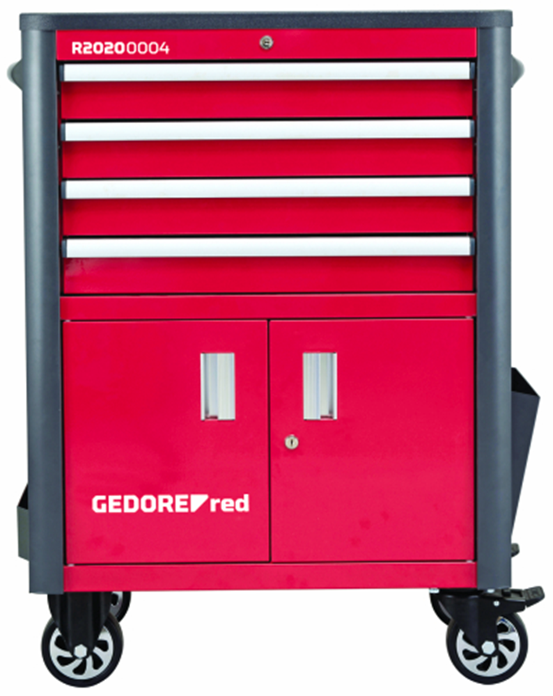 Gedore Gereedschapswagen WINGMAN | 4 Laden | 1034x724x470 mm - 3301688
