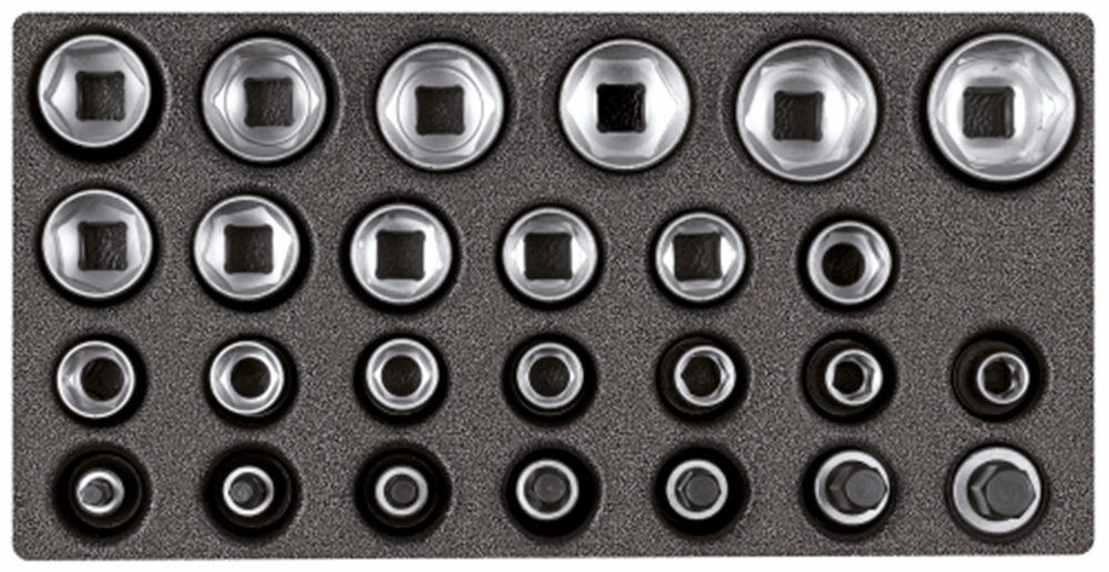 Gedore Dopsleutelset 1/2” | 2/6 CT-module | 26-dlg - 3301708
