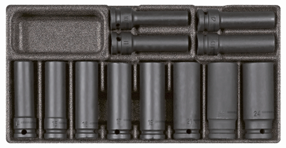 Gedore Slagmoerdopsleutelverlenging 1/2" | 2/6 CT-Module | 32-delig - 3301711