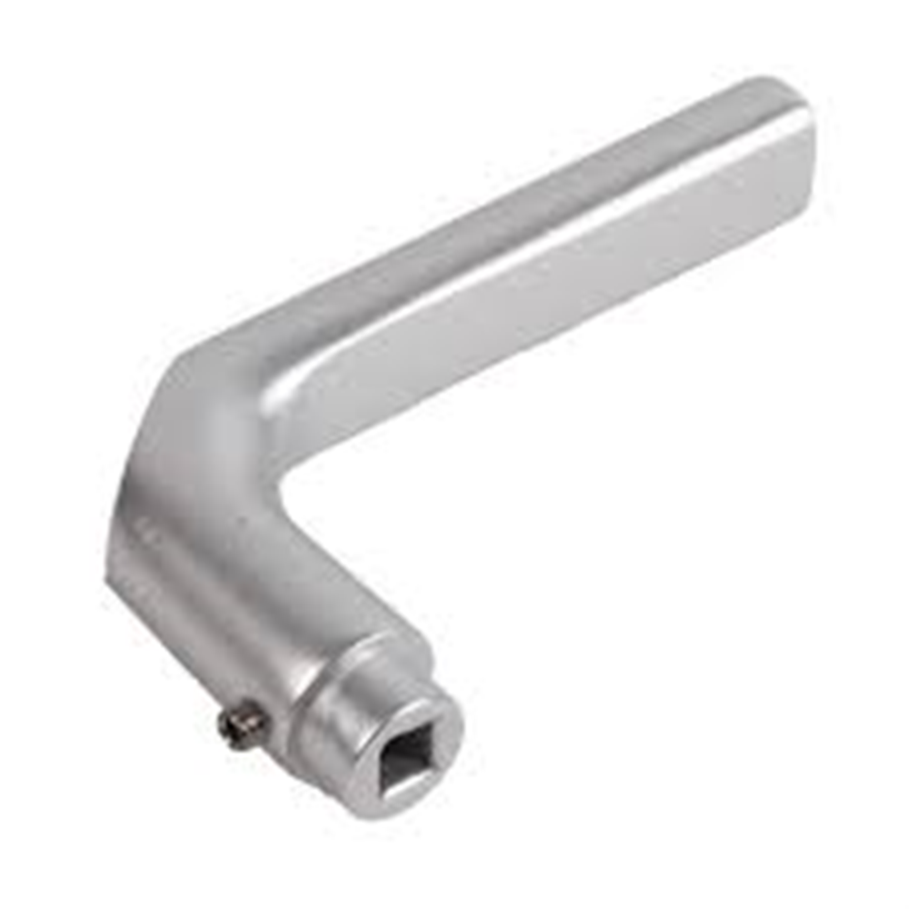 Nemef Aluminium Deurkruk 3331 Duimmodel Deur 54Mm-Gatdeel/Wisselstift - 9333100000