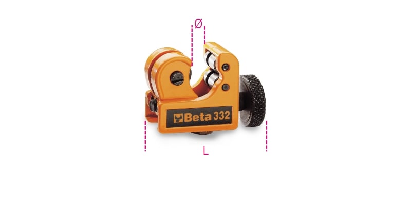 Beta 332/2-Mini-Pijpsnijder Voor Koperen - 003320003