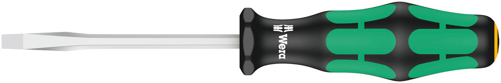 Wera 334 SK Zaagsnede Schroevendraaier, Zeskant Sleutel Kling, 0.6 x 3.5 x 75 mm - 1 stuk(s) - 05007670001
