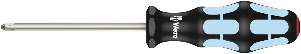 Wera 3350 Kruiskop-schroevendraaier Phillips (PH), RVS, PH 2 x 100 mm - 1 stuk(s) - 05032022001