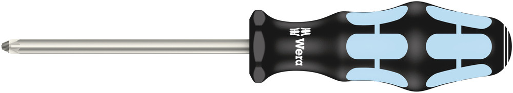 Wera 3355 Kruiskop-schroevendraaier Pozidriv (PZ), RVS, PZ 1 x 80 mm - 1 stuk(s) - 05032031001