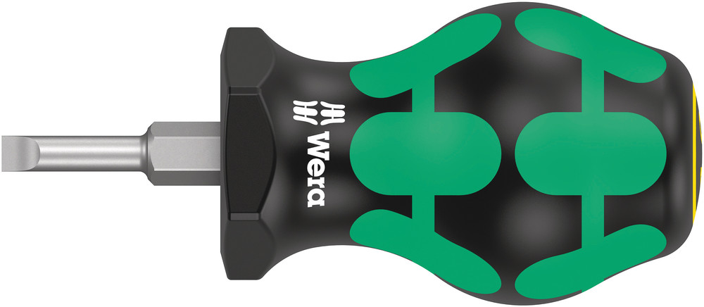 Wera Schroevendraaier | snedebreedte 4 mm | klinglengte 24,5 mm 2-componentengreep | ronde kling | 1 stuk - 05008841001 05008841001