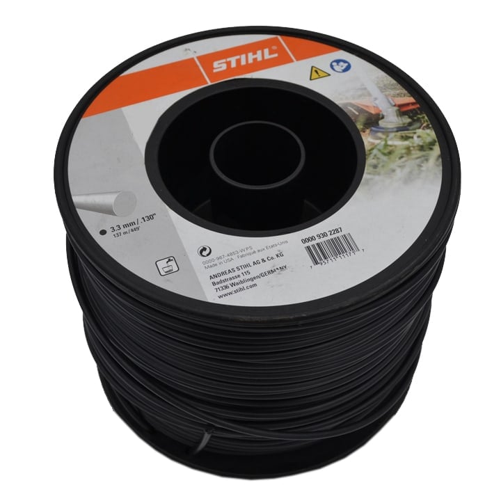 Maaidraad rond Ø 3,3 mm x 137,0 m Zwart - 9302287
