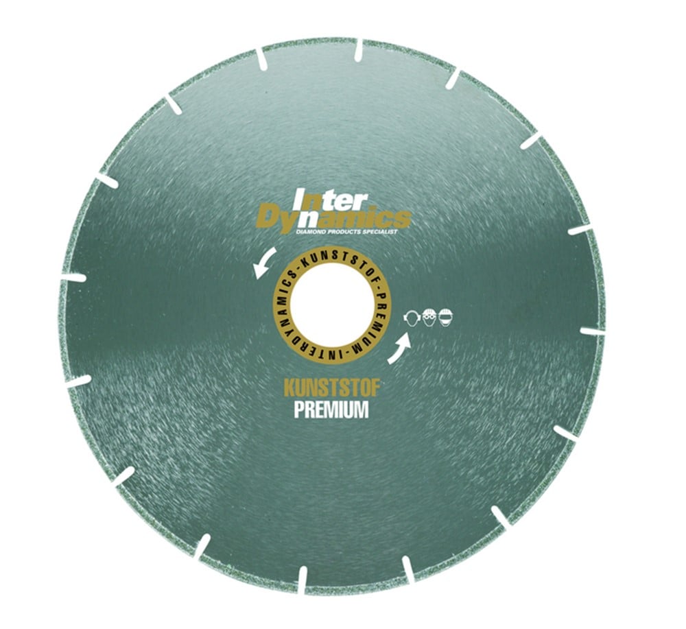 Inter Dynamics Diamantzaag Premium Kunststof 180x22,2mm - 340180