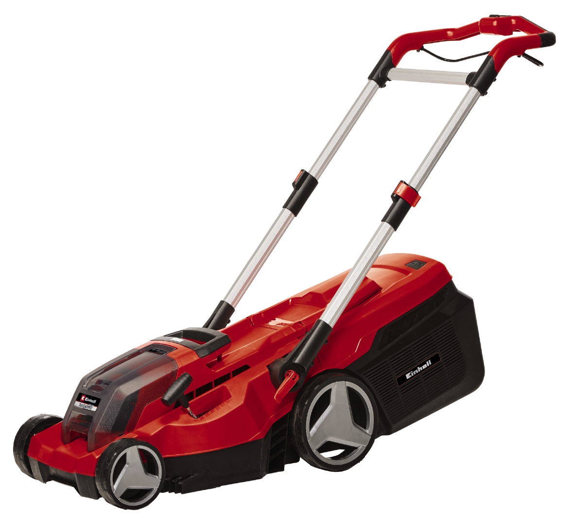 Einhell RASARRO Kit 4.0 Ah - Accu Grasmaaier | 38 cm | 450 m2 | Incl. 2 x 4.0 Ah accu + duolader - 3413180 3413180