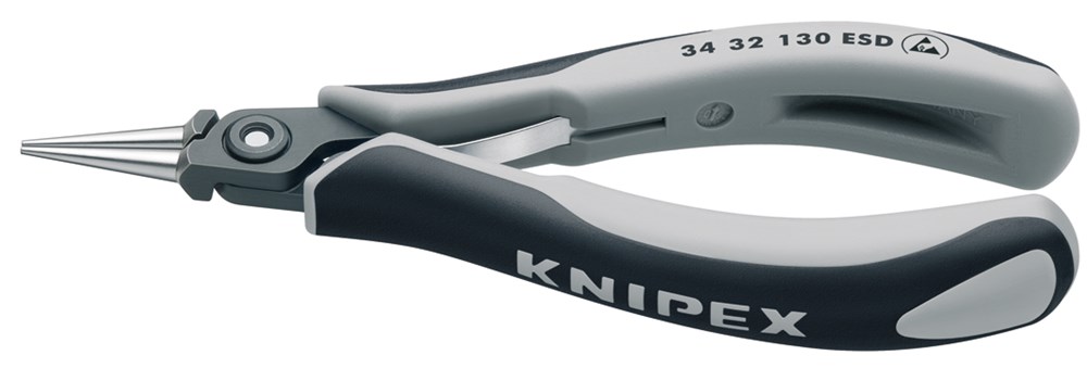 Knipex Grijptang ronde bek 130 mm ESD - 3432130ESD