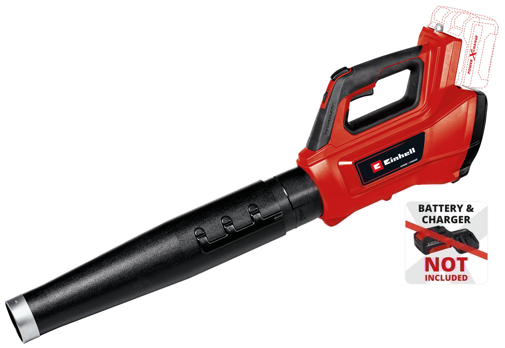 Einhell GP-LB 36/210 Li E BL Solo, Accu Bladblazer | 2 x 18V | Zonder accu's en lader - 3433620 3433620