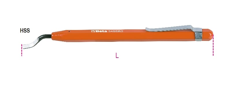 Beta 345Sb2-Ontbramer Met Vast Mes - 003450022