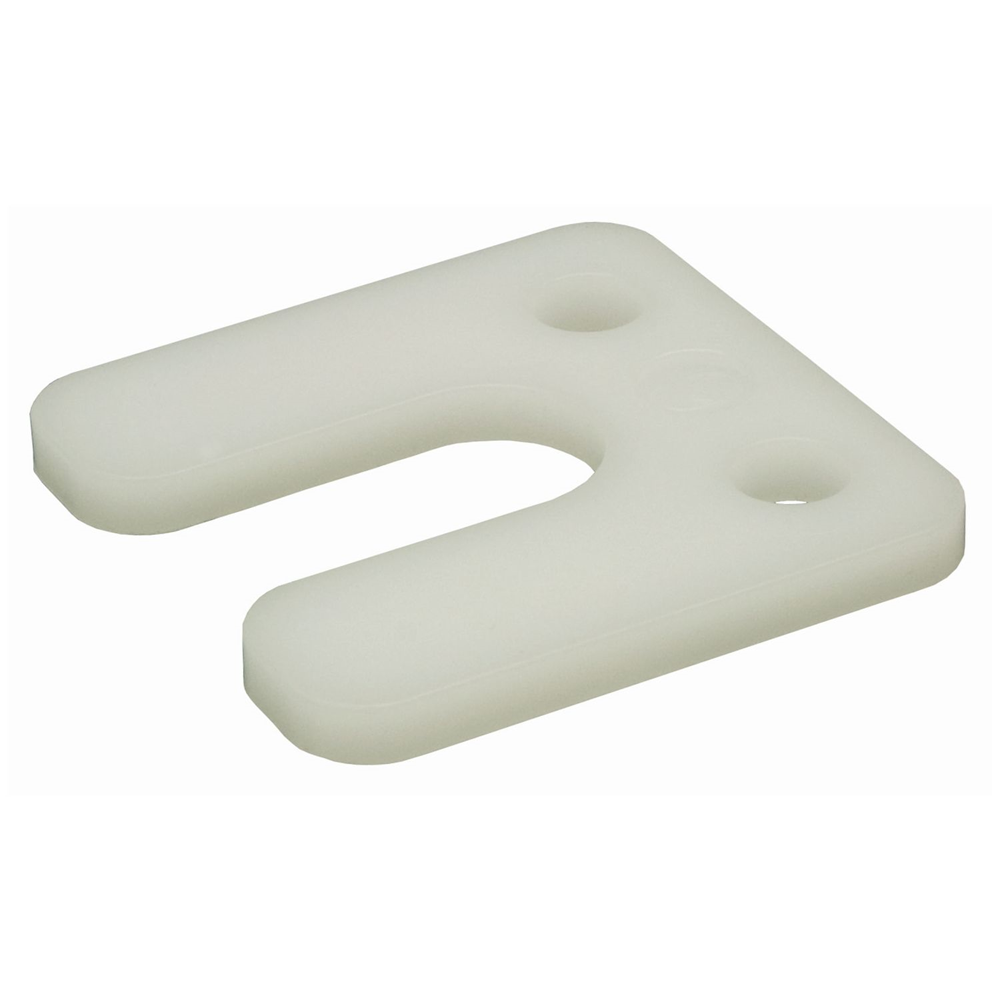 GB drukplaat met sleuf 6mm transparant etiket; 48 per zak | 192 stuks 17434746