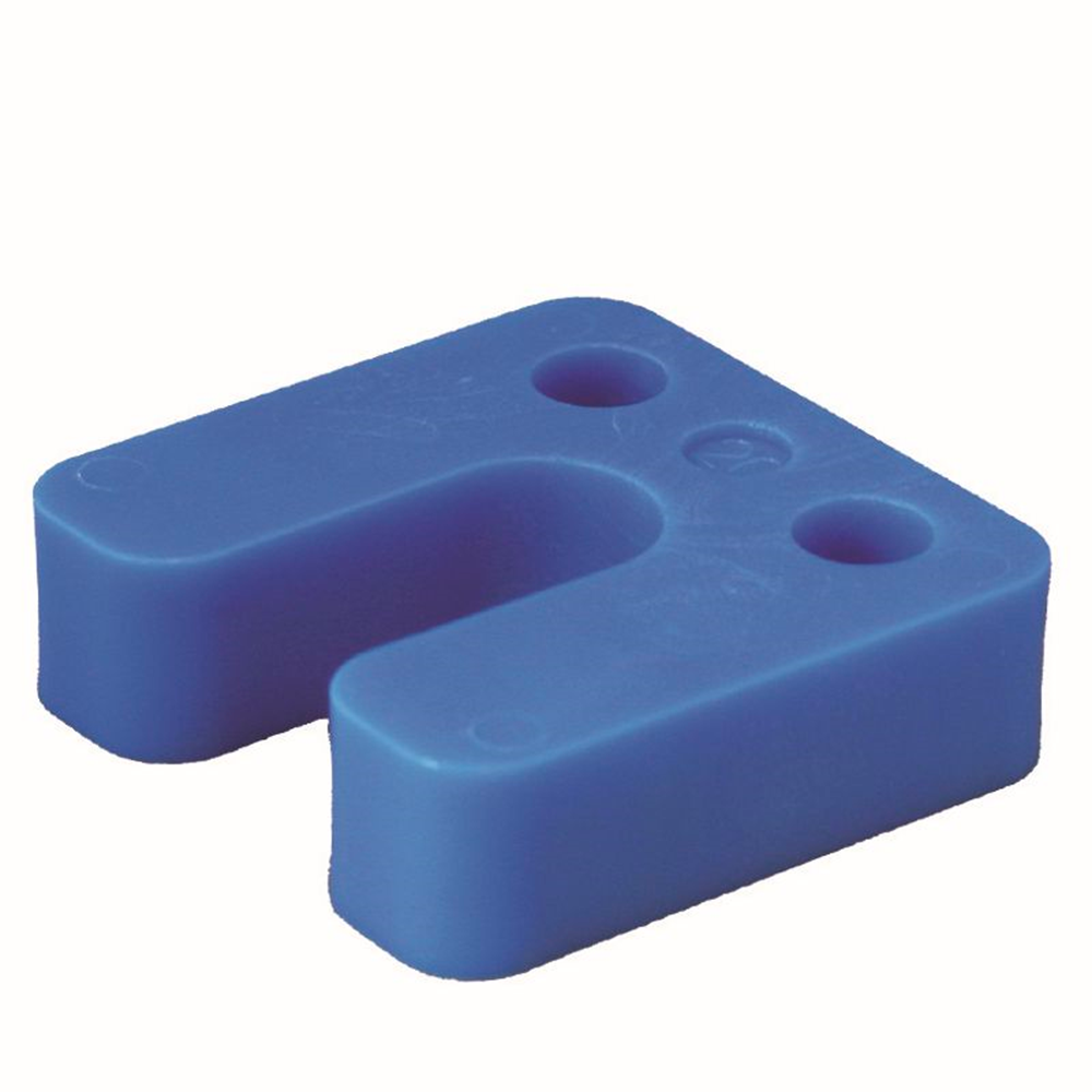 GB drukplaat met sleuf 20mm blauw; 48 per zak | 48 stuks 17434761