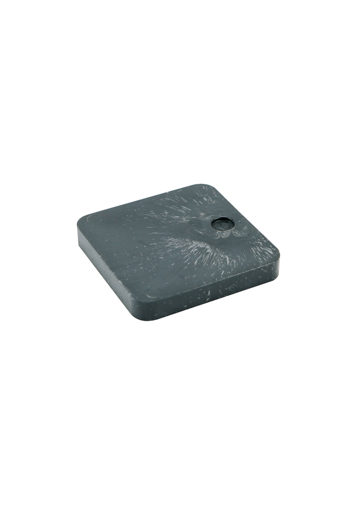 GB hogedrukplaat 70x70x10 ABS etiket; 48 per zak | 144 stuks 17434821
