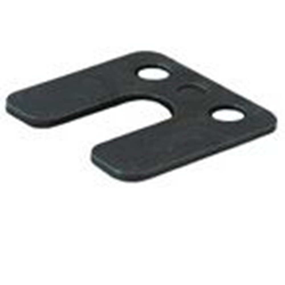 GB hogedrukplaat met sleuf 70x70x3 etiket; 48 per zak | 288 stuks 17434843