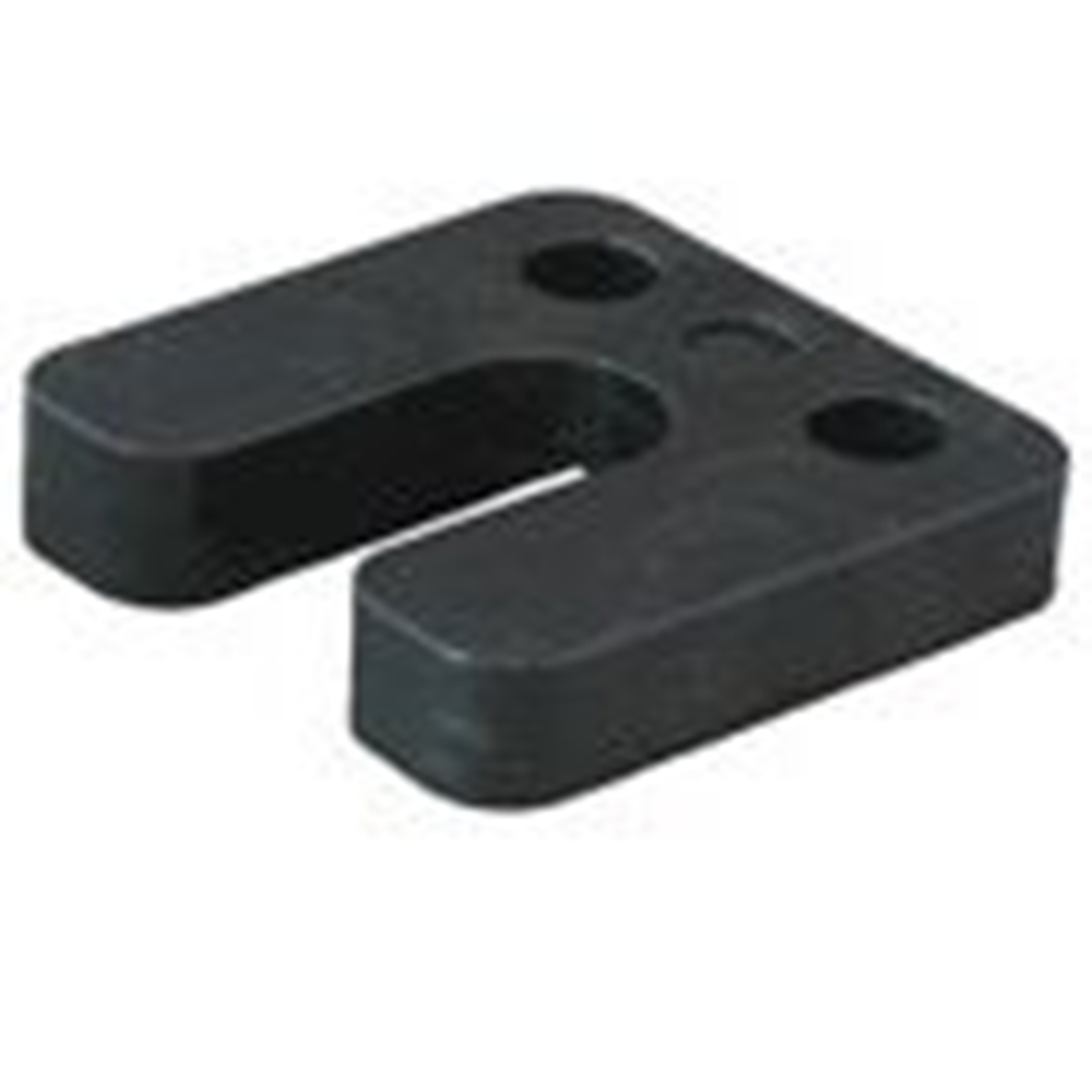 GB hogedrukplaat met sleuf 70x70x10 etiket; 48 per zak | 144 stuks 17434850