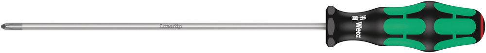 Wera Schroevendraaier | maat PH 1 | klinglengte 200 mm | 2-componentengreep | ronde kling | 1 stuk - 05008712001 - 05008712001