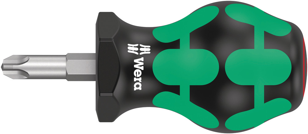 Wera Schroevendraaier | maat PH 3 | klinglengte 25 mm | 2-componentengreep | ronde kling | 1 stuk - 05008852001 05008852001