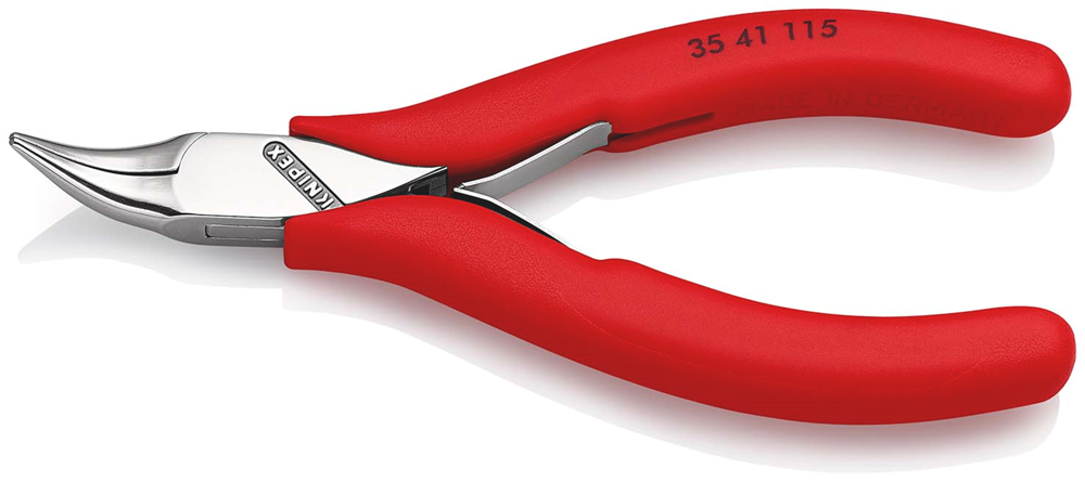Knipex Elektronica-grijptang | Dompelisolatie | Lengte 115 mm - 35 41 115
