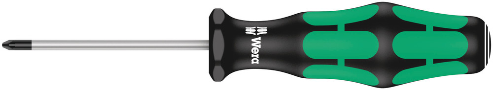 Wera 355 PZ Pozidriv Schroevendraaier, PZ 0 x 60 mm - 1 stuk(s) - 05009305001