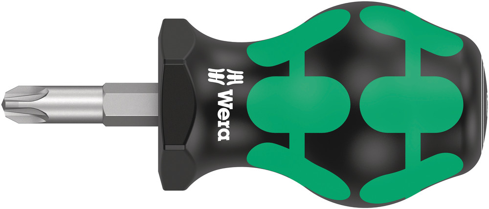 Wera Stubby Pozidriv Schroevendraaier, PZ 03 x 25 mm - 1 stuk(s) - 05008855001