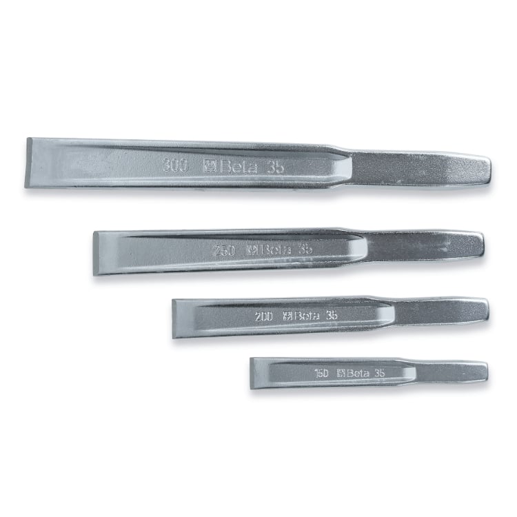 Beta 35/S4-Set 4 Geribbelde Beitels Foudraal - 000350506