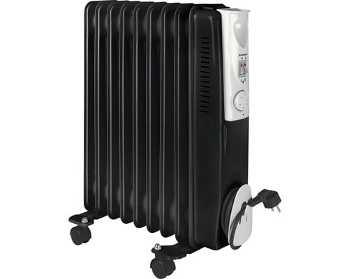 Eurom RK 2009 N Black Elektrische radiator | 23x55 cm | 2000 W 362534