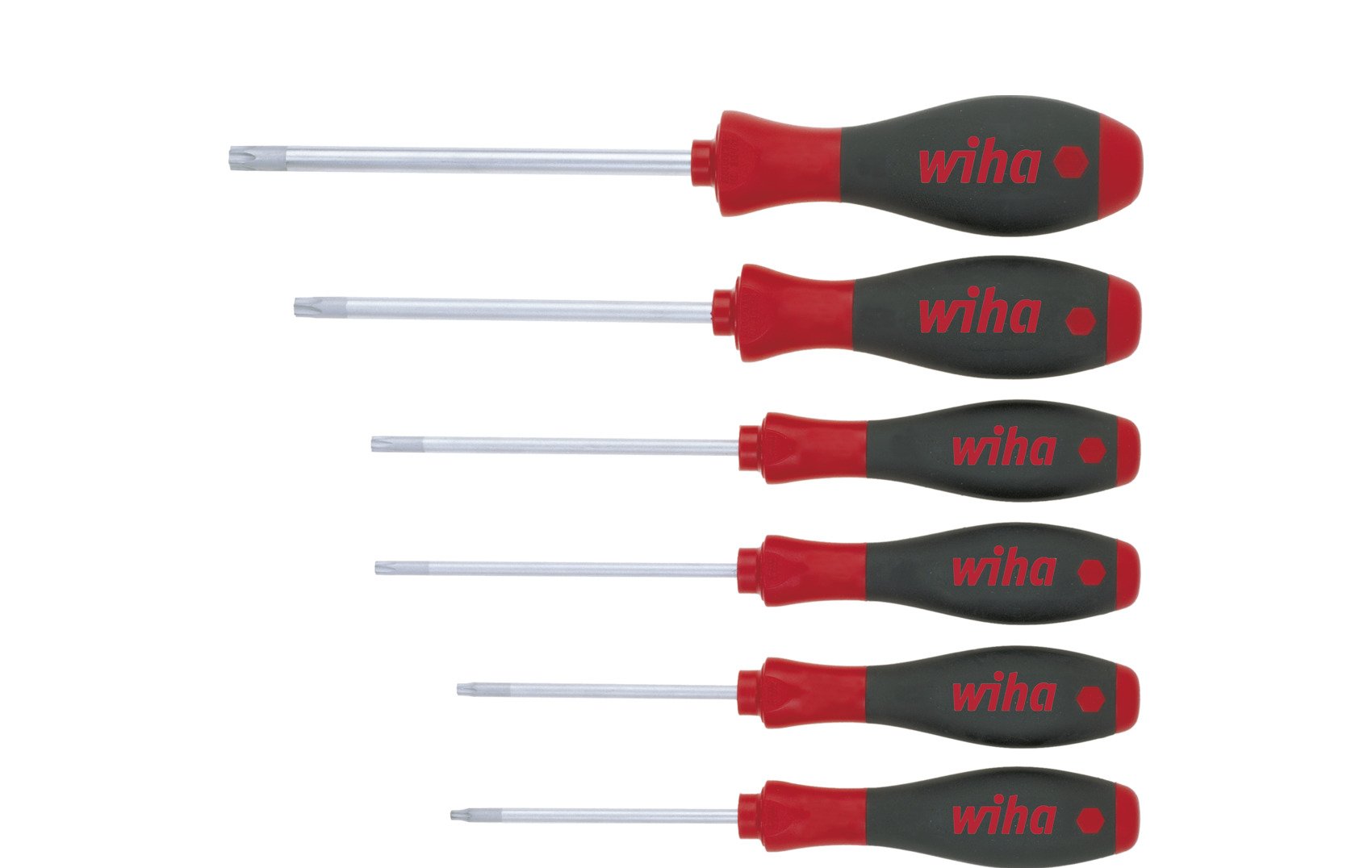 Wiha 362TRK6 Schroevendraaierset SoftFinish TORX® Tamper Resistant (met boring) 6-delig - 24506