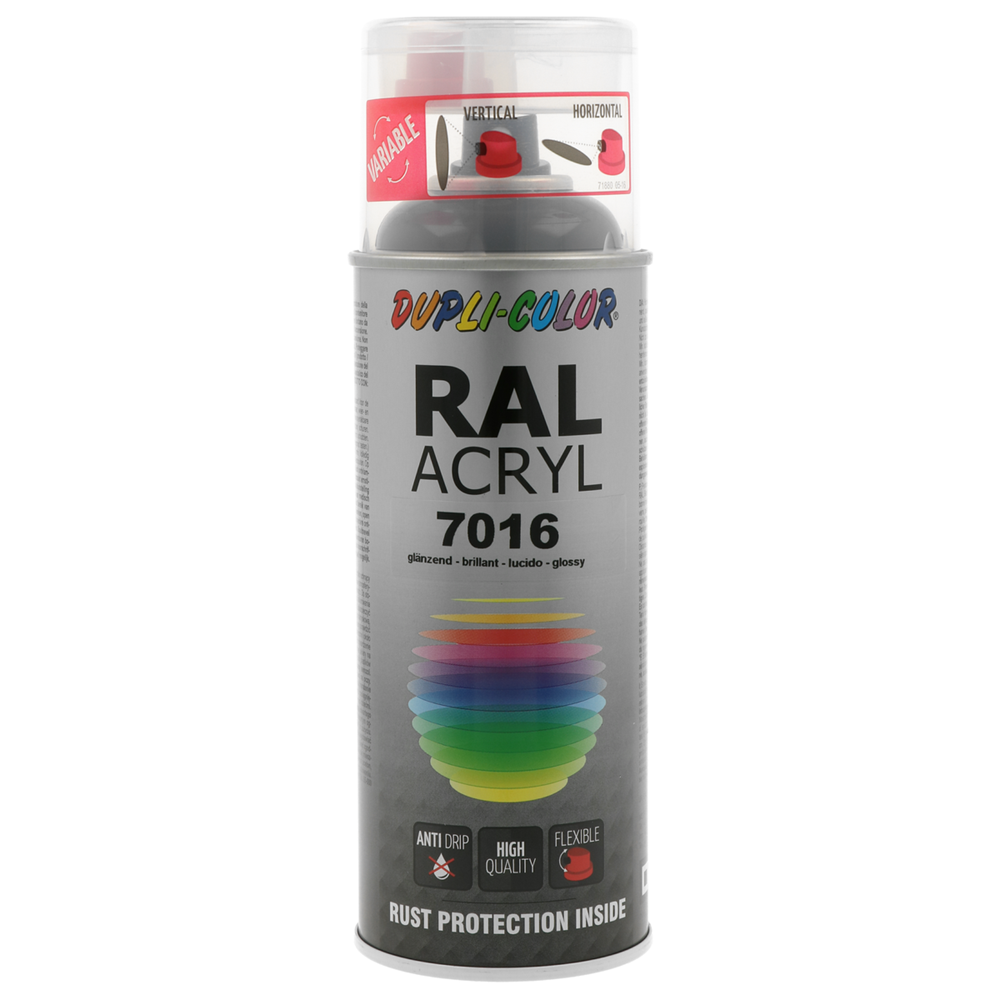 MOTIP DUPLI-COLOR RAL 7016 | Antraciet Grijs | 400ml 363511