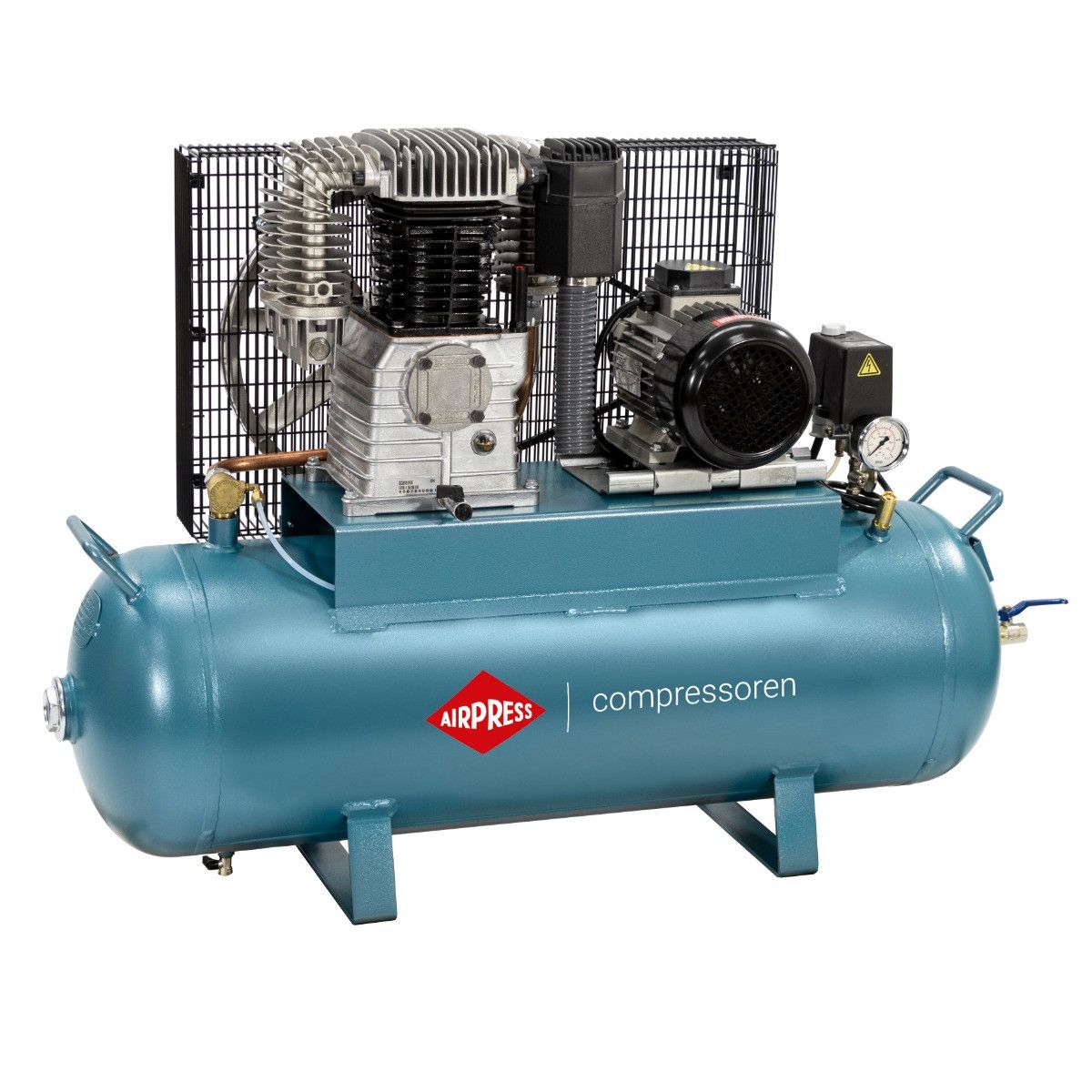 Airpress Compressor K 100-450 14 bar 3 pk/2.2 kW 238 l/min 100 l - 36512-N