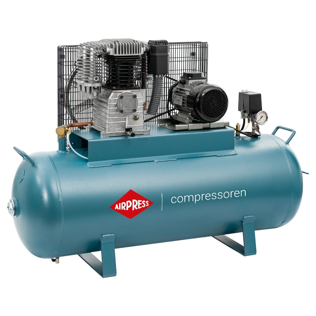 Airpress Compressor K 200-450 14 bar 3 pk/2.2 kW 238 l/min 200 l - 36520-N