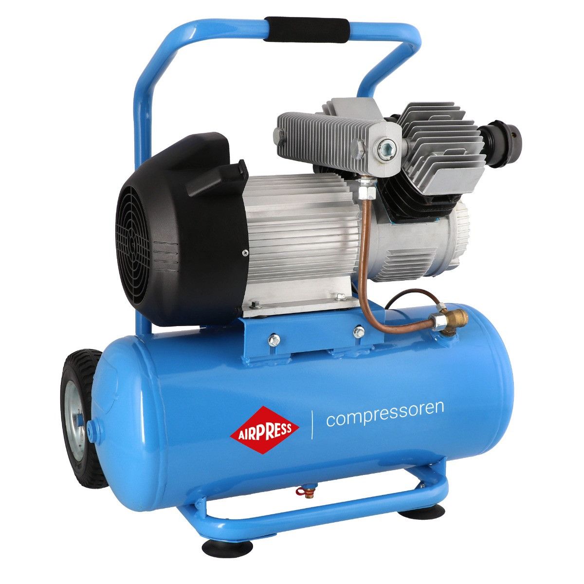 Airpress Compressor LM 25-350 10 bar 3 pk/2.2 kW 245 l/min 25 l - 36826