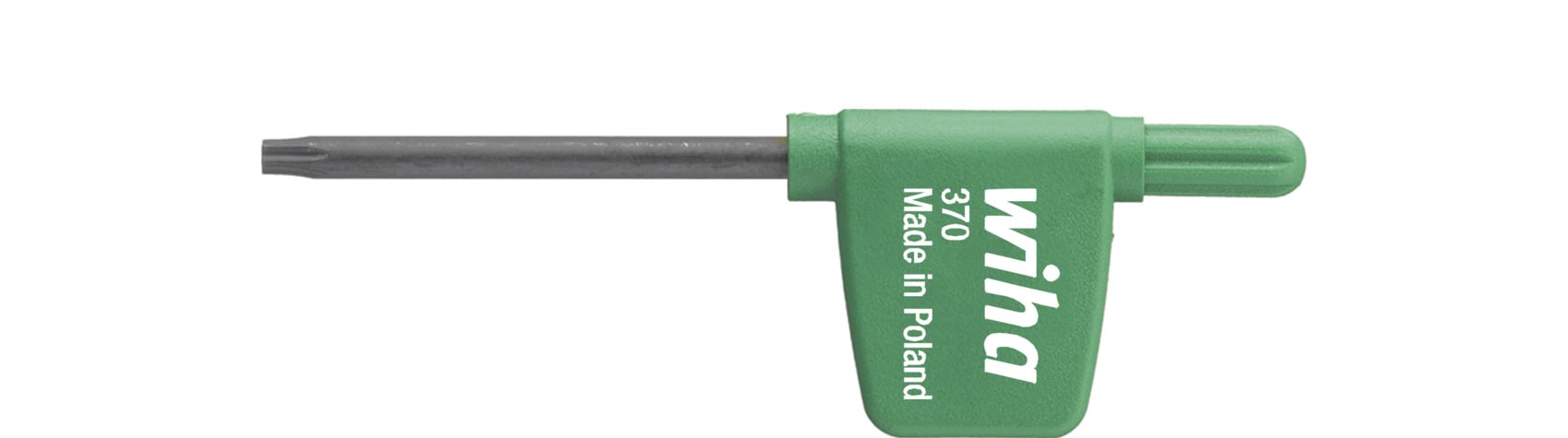 Wiha 370010 Stiftsleutel met vlaggetjesgreep TORX® chemisch gezwart T10 x 74 mm - 03729