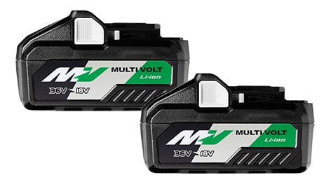 Hikoki BSL36B18 Twin pack accu&apos;s multivolt B | 2x MV-B 36V 4,0Ah/18V 8,0Ah - 375575