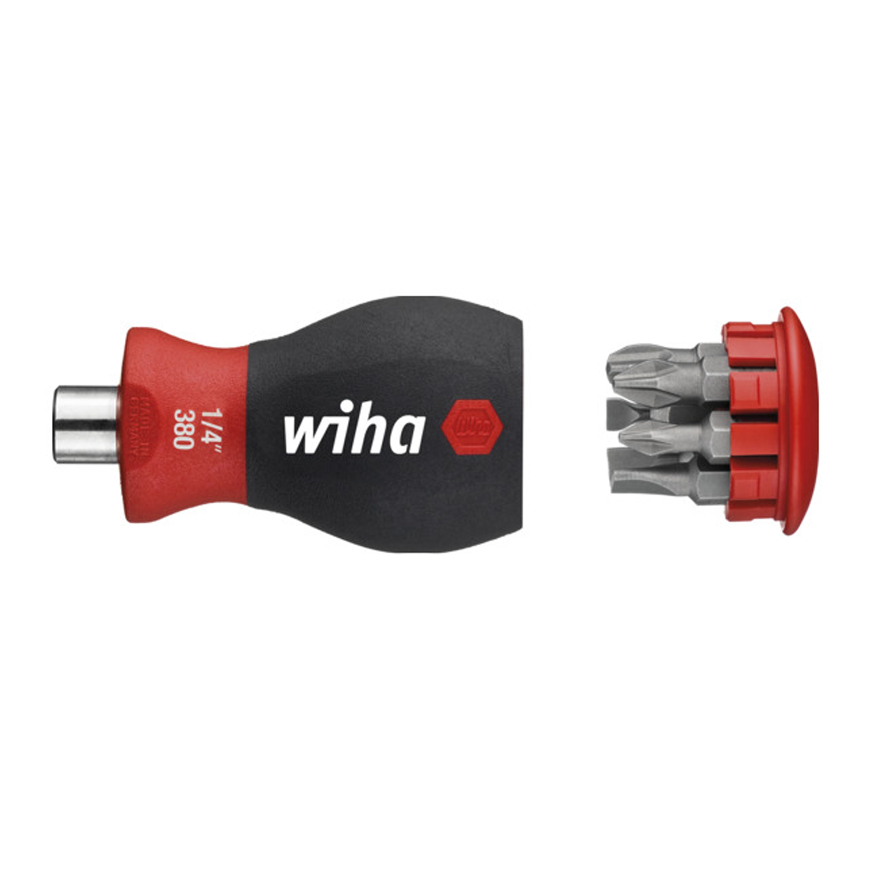 Wiha Stubby Werkplaats Bit schroevendraaier 1-4 (6.3 mm) DIN 3126, DIN ISO 1173