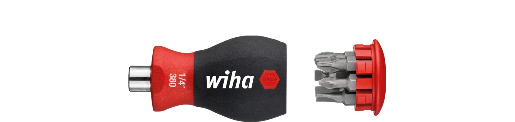 Wiha Magazijnschroevendraaier | 7-delig | sleuf / PH | 1 stuk - 33736 33736
