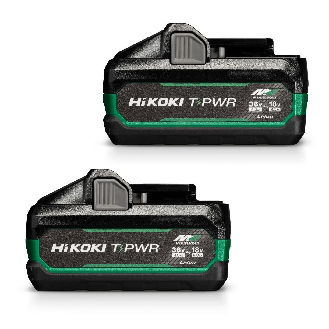 Hikoki BSL3640MVT TWIN PACK ACCU&apos;S | 1x 36V 4,0Ah en 1x 18V 8,0Ah - 381993