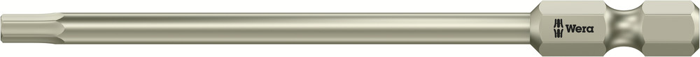 Wera 3840/4 Bits Zeskant, RVS, Hex-Plus, 3/32 duim x 89 mm - 1 stuk(s) - 05071105001