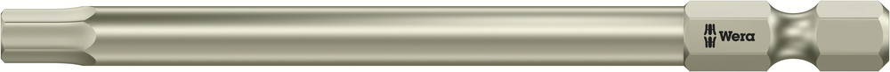 Wera 3840/4 Bits Zeskant, RVS, Hex-Plus, 3/16 duim x 89 mm - 1 stuk(s) - 05071108001